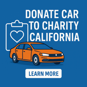 Donate car to charity California
